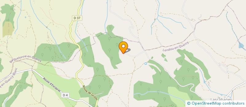 localisation de l'entreprise MONSIEUR GREGORY CAPELOT  BARGUELONNE-EN-QUERCY