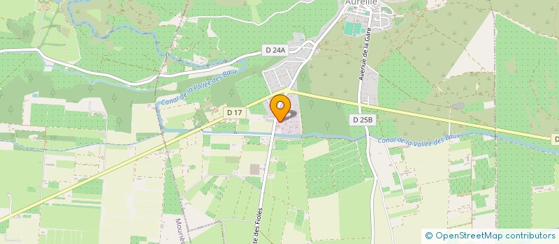 localisation de l'entreprise MONSIEUR GREGORY CARBONE  AUREILLE