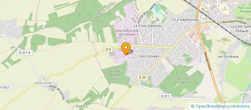 localisation de l'entreprise MONSIEUR GREGORY CARINI à VERNOUILLET