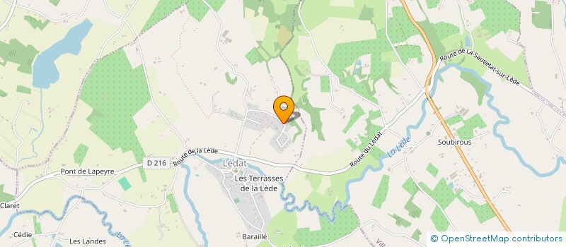 localisation de l'entreprise MONSIEUR GREGORY CARLETTI à LEDAT