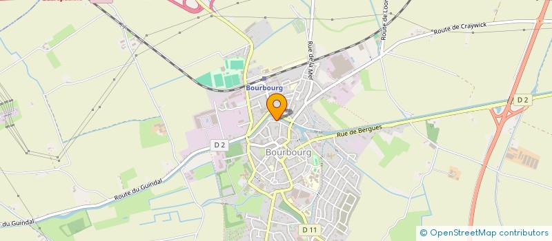 localisation de l'entreprise MONSIEUR GREGORY CARTIGNY  BOURBOURG