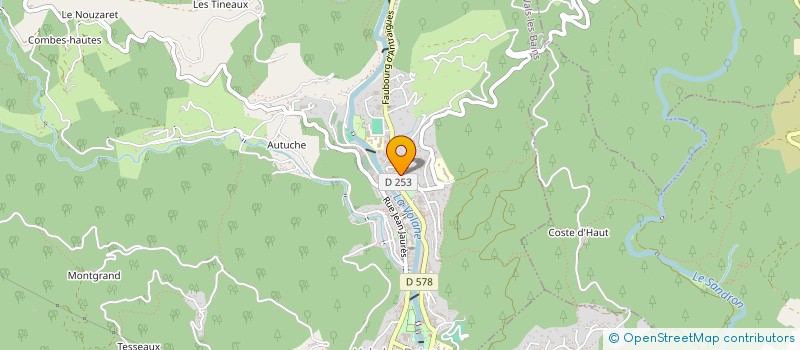 localisation de l'entreprise MONSIEUR GREGORY CARTON  VALS-LES-BAINS