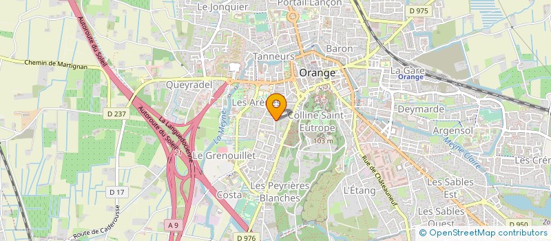 localisation de l'entreprise MONSIEUR GREGORY CASARRUBIOS à ORANGE