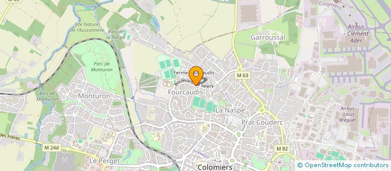 localisation de l'entreprise MONSIEUR GREGORY CAUSERO à COLOMIERS
