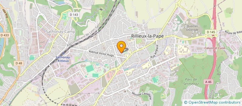 localisation de l'entreprise MONSIEUR GREGORY CAVAGNA à RILLIEUX-LA-PAPE