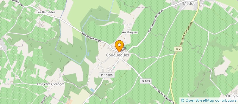 localisation de l'entreprise MONSIEUR GREGORY CAYE  COUQUEQUES