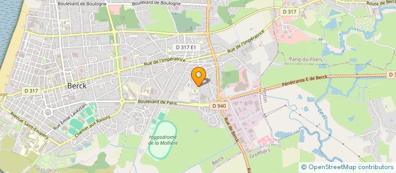 localisation de l'entreprise MONSIEUR GREGORY CERBINO à BERCK