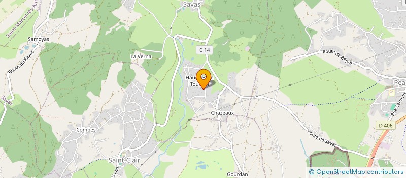 localisation de l'entreprise MONSIEUR GREGORY CHABAUT  SAVAS