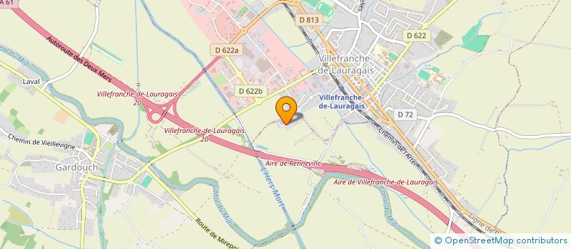 localisation de l'entreprise MONSIEUR GREGORY CHALOPIN  VIEILLEVIGNE