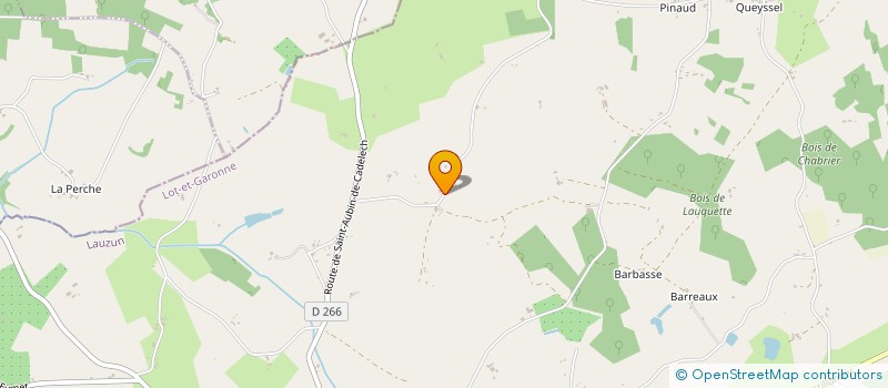 localisation de l'entreprise MONSIEUR GREGORY CHAMPAGNE  LAUZUN