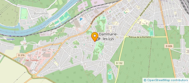 localisation de l'entreprise MONSIEUR GREGORY CHAPUIS à DAMMARIE-LES-LYS