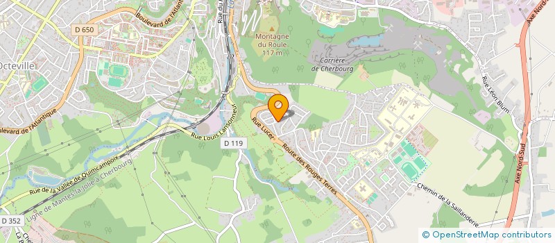 localisation de l'entreprise MONSIEUR GREGORY CHARDINNE  CHERBOURG-EN-COTENTIN