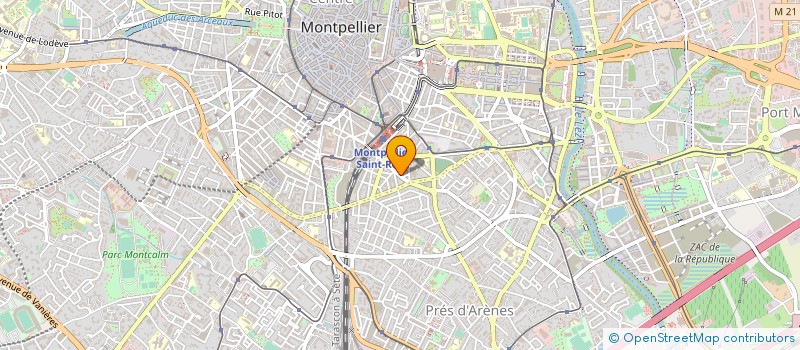 localisation de l'entreprise MONSIEUR GREGORY CHARLES à MONTPELLIER