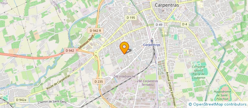 localisation de l'entreprise MONSIEUR GREGORY CHARRUAU à CARPENTRAS