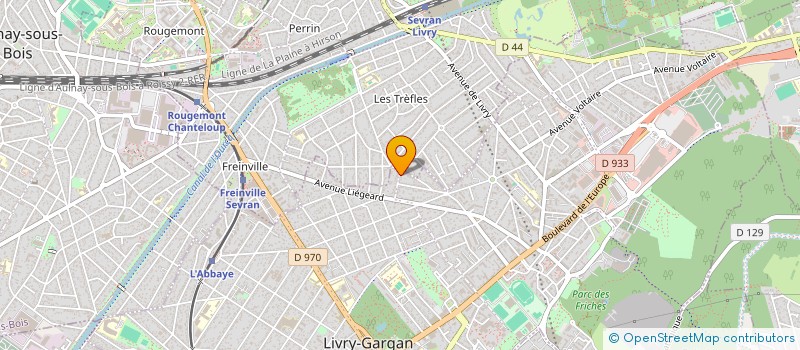 localisation de l'entreprise MONSIEUR GREGORY CHARTIER  LIVRY-GARGAN