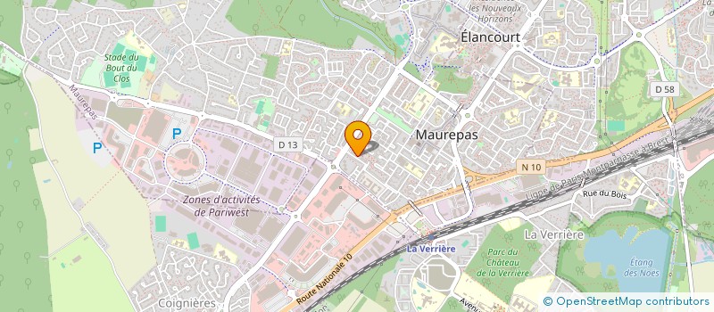 localisation de l'entreprise MONSIEUR GREGORY CHAUD à COIGNIERES