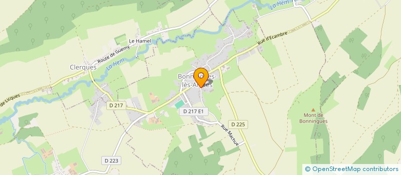 localisation de l'entreprise MONSIEUR GREGORY CHECA  BONNINGUES-LES-ARDRES