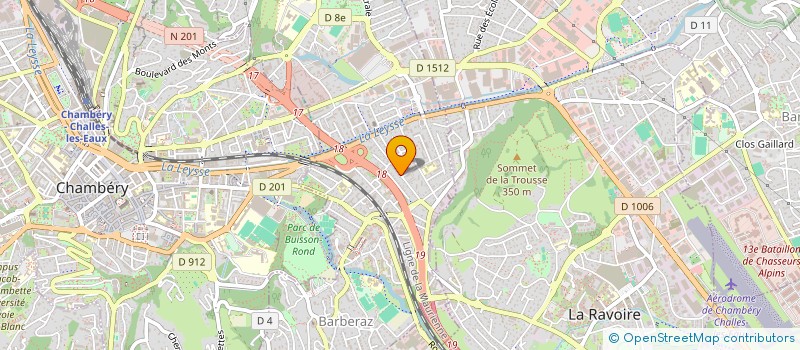 localisation de l'entreprise MONSIEUR GREGORY CHENAL  BARBERAZ