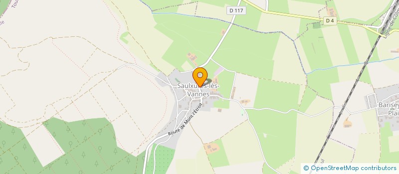 localisation de l'entreprise MONSIEUR GREGORY CHENIN  SAULXURES-LES-VANNES