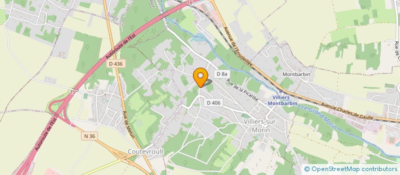 localisation de l'entreprise MONSIEUR GREGORY CHERON  VILLIERS-SUR-MORIN