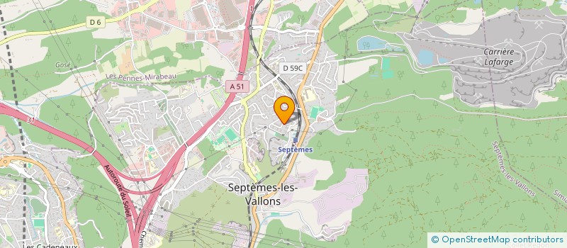 localisation de l'entreprise MONSIEUR GREGORY CHIPPONI à SEPTEMES-LES-VALLONS