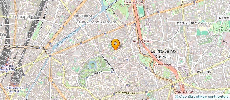 localisation de l'entreprise MONSIEUR GREGORY CHOUKROUN  PARIS