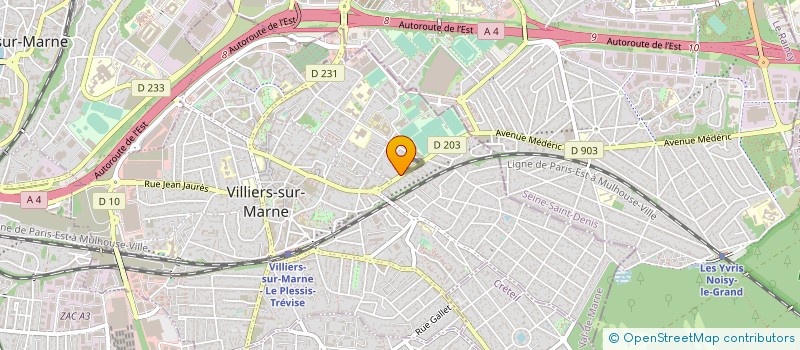 localisation de l'entreprise MONSIEUR GREGORY CIALEC  VILLIERS-SUR-MARNE