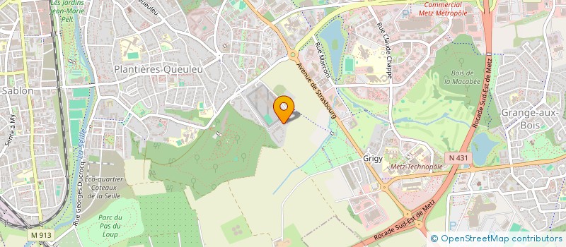 localisation de l'entreprise MONSIEUR GREGORY CIPOLLA  METZ