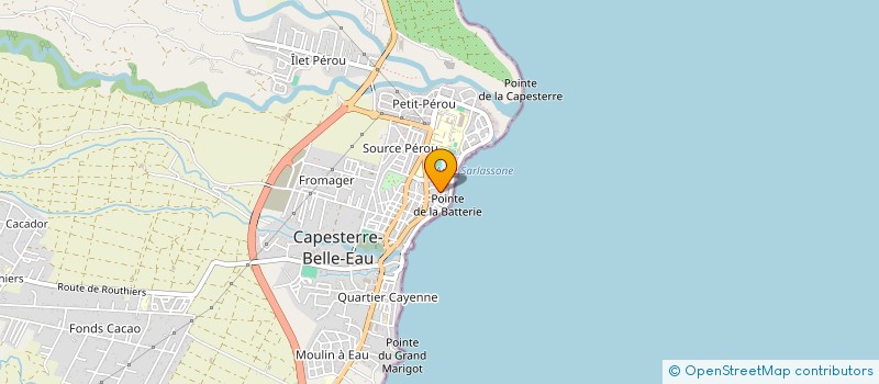 localisation de l'entreprise MONSIEUR GREGORY CIRAVOLO à CAPESTERRE-BELLE-EAU