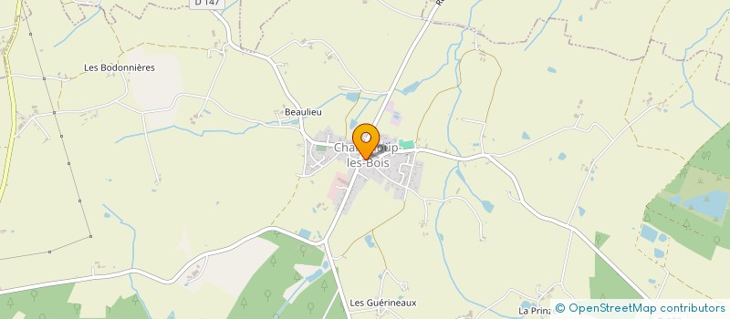 localisation de l'entreprise MONSIEUR GREGORY CLAIR  CHANTELOUP-LES-BOIS