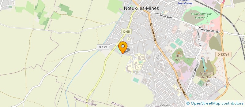 localisation de l'entreprise MONSIEUR GREGORY CLEMENT  NUX-LES-MINES