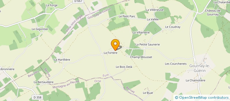 localisation de l'entreprise MONSIEUR GREGORY COHEN  GOURNAY-LE-GUERIN