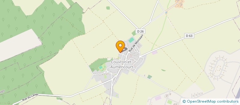 localisation de l'entreprise MONSIEUR GREGORY COIGNOUX à COUVRON-ET-AUMENCOURT