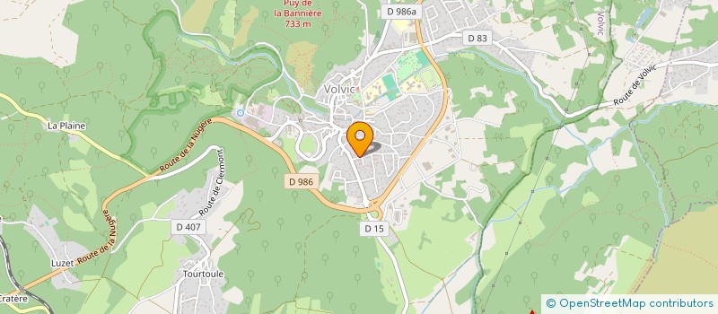 localisation de l'entreprise MONSIEUR GREGORY COLLET  VOLVIC