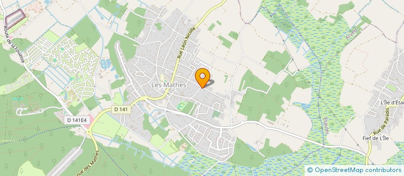 localisation de l'entreprise MONSIEUR GREGORY CORBIC  LES MATHES