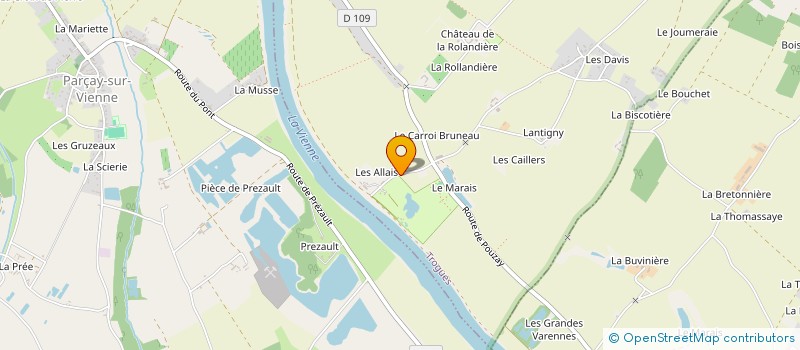 localisation de l'entreprise MONSIEUR GREGORY CORTECERO à TROGUES