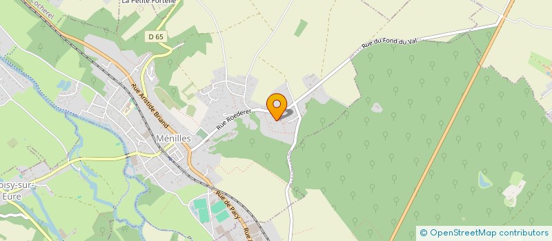 localisation de l'entreprise MONSIEUR GREGORY COSTARD  MENILLES