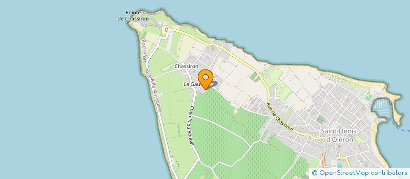 localisation de l'entreprise MONSIEUR GREGORY COSTE à SAINT-DENIS-D'OLERON