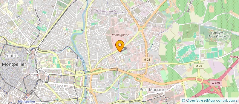 localisation de l'entreprise MONSIEUR GREGORY COSTE  MONTPELLIER