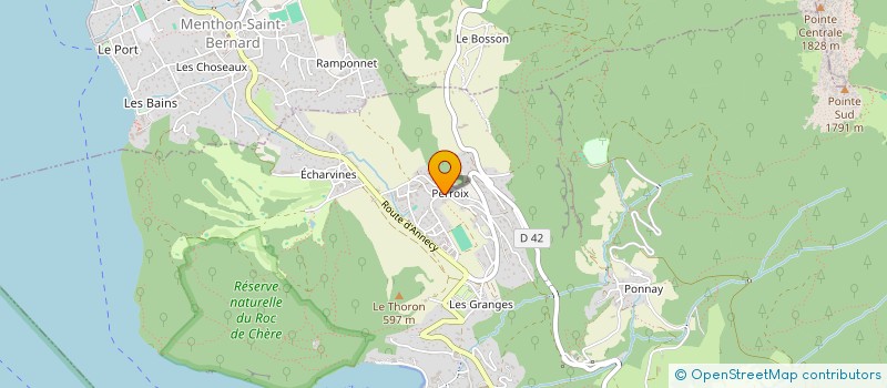 localisation de l'entreprise MONSIEUR GREGORY COUPECHOUX à TALLOIRES-MONTMIN