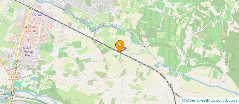 localisation de l'entreprise MONSIEUR GREGORY COUQUE  PERTUIS