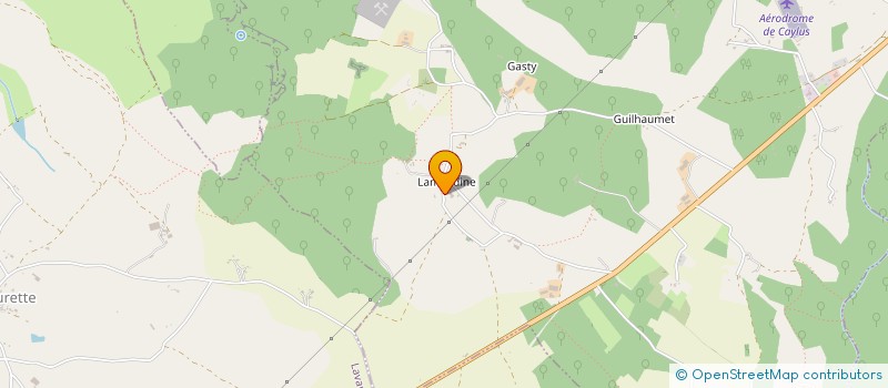 localisation de l'entreprise MONSIEUR GREGORY COUSIN  CAYLUS