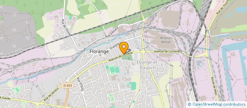localisation de l'entreprise MONSIEUR GREGORY COUSINAT à FLORANGE