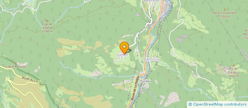 localisation de l'entreprise MONSIEUR GREGORY CREMADES  LORTET