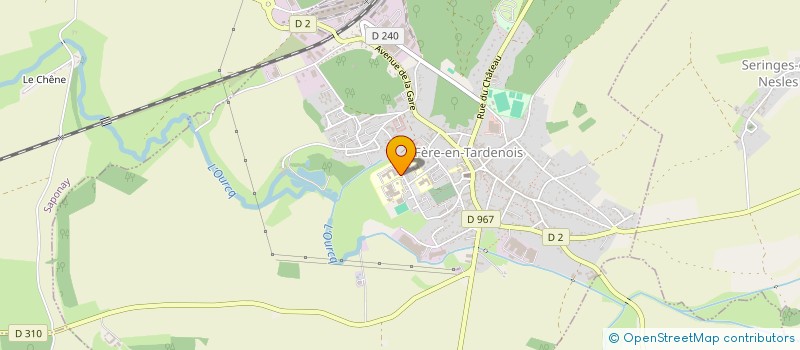 localisation de l'entreprise MONSIEUR GREGORY CRESSENT  FERE-EN-TARDENOIS