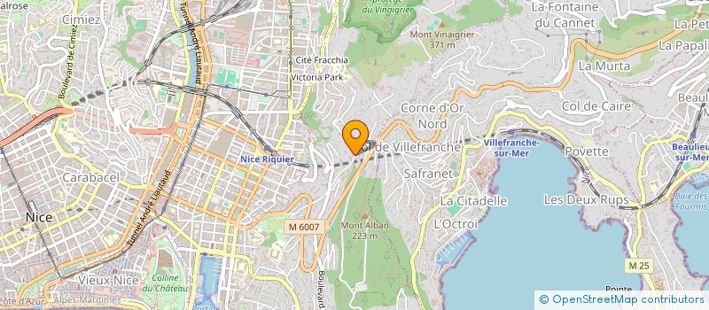 localisation de l'entreprise MONSIEUR GREGORY D'ASCENZIO à NICE