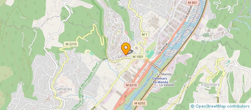 localisation de l'entreprise MONSIEUR GREGORY DA CRUZ FARIA DE MATOS à CARROS