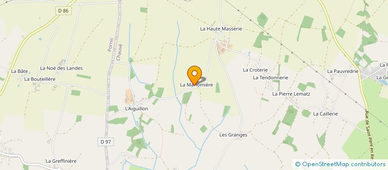 localisation de l'entreprise MONSIEUR GREGORY DA SILVA à CHAUMES-EN-RETZ