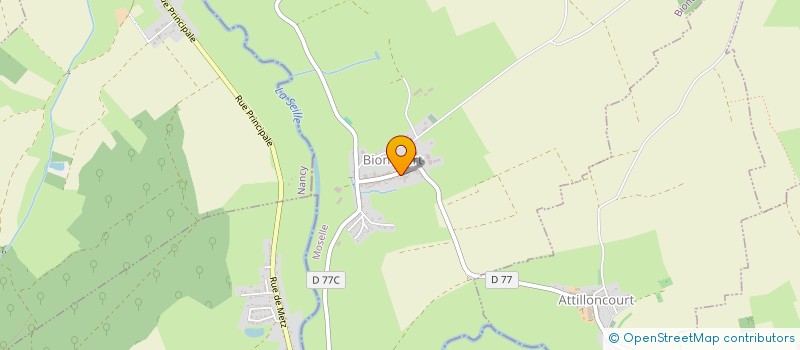 localisation de l'entreprise MONSIEUR GREGORY DA SILVA TAVARES  BIONCOURT