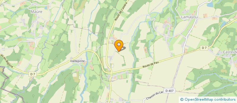 localisation de l'entreprise MONSIEUR GREGORY DACQUIN  LAMAYOU